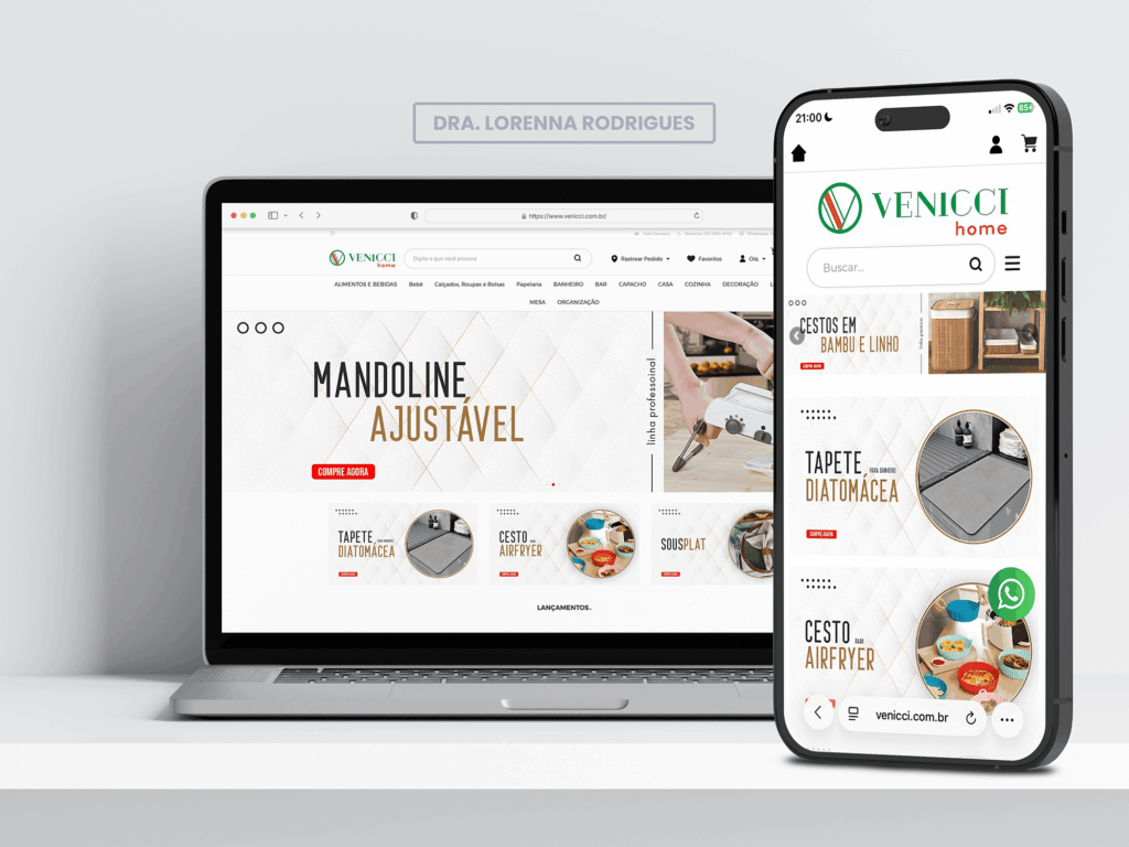 Venicci Website Showcase